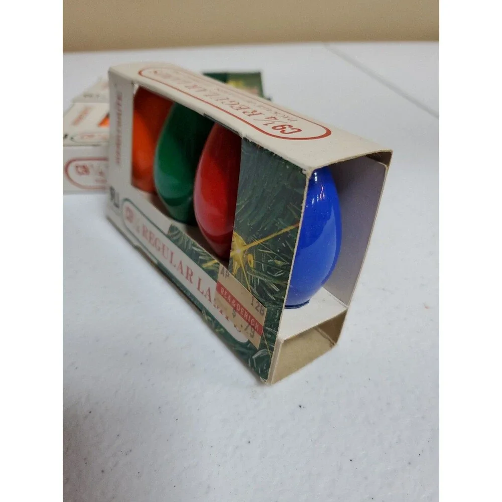 Lot of 3 Boxes Vintage Merry Brite Outdoor Bulbs 2